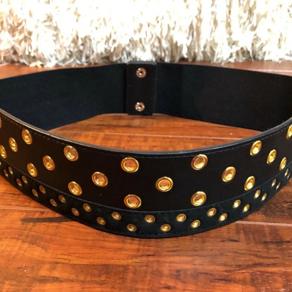 Grommet Steampunk Runway Snap Waist Belt